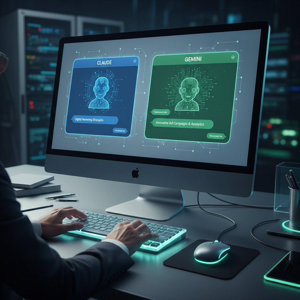 ثلاثية الذكاء الاصطناعي: كيف تضاعف أرباحك باستخدام Claude وGemini وChatGPT في التسويق الرقمي بـ 7 خطوات عملية